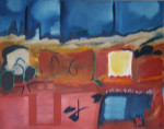 Stroomopwaarts, 100x80